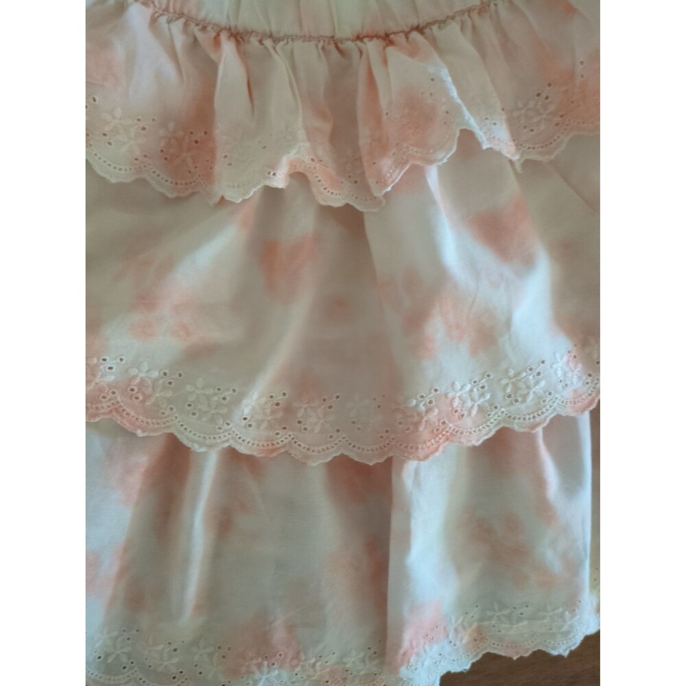 Mini Boden Girls Tie Dye Broderie Top and skirt set size 8/9 EUC - Picture 6 of 10